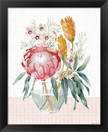 Framed Petal Passion V Print