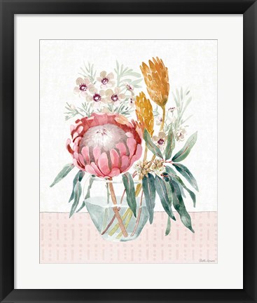 Framed Petal Passion V Print