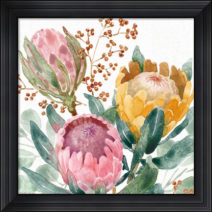 Framed Petal Passion IX Print