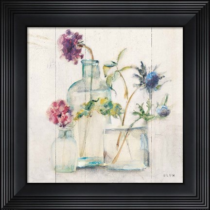 Framed Blossoms II Light Print