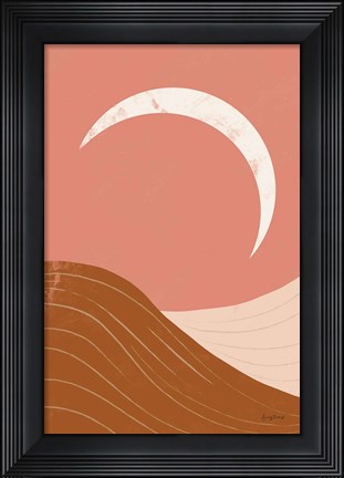 Framed Desert Sunrise II Print