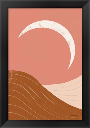 Framed Desert Sunrise II Print