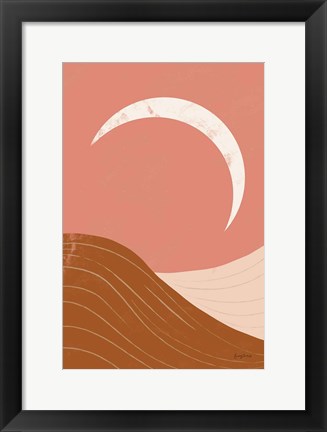 Framed Desert Sunrise II Print