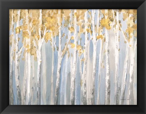 Framed Golden Birches Print