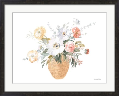 Framed Blooms of Spring II Print