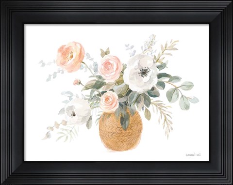 Framed Blooms of Spring I Print