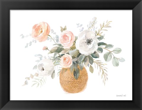 Framed Blooms of Spring I Print