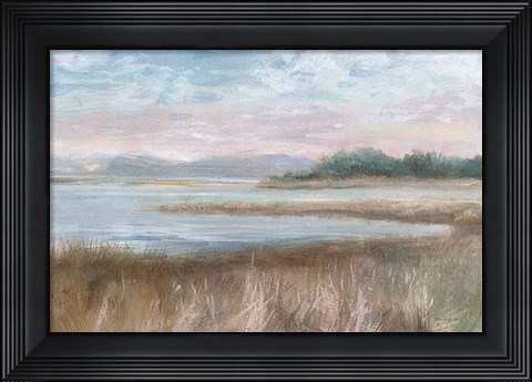 Framed Silver Waters Print