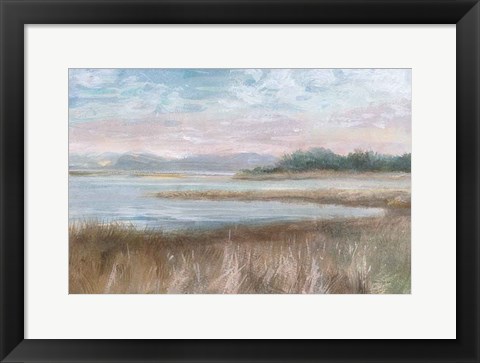 Framed Silver Waters Print