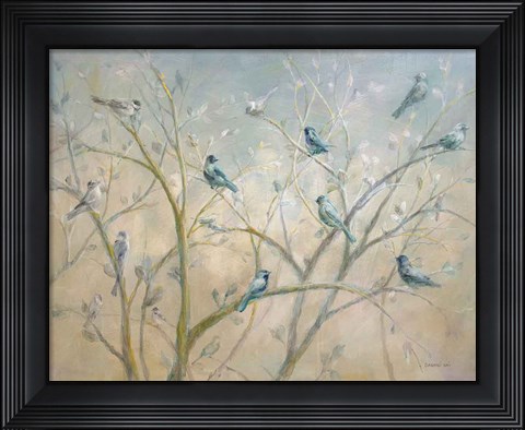 Framed Spring Gathering Print