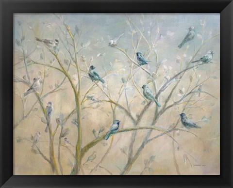 Framed Spring Gathering Print