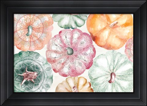 Framed Harvest Touch I Print