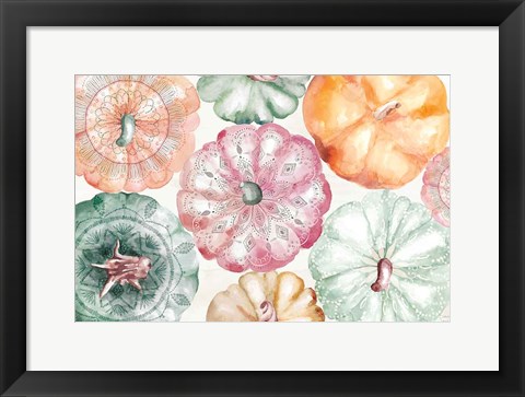 Framed Harvest Touch I Print