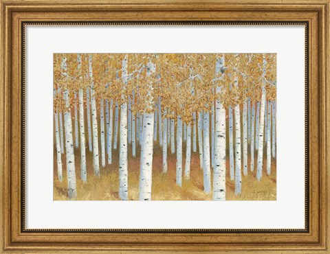 Framed Forest of Gold Print