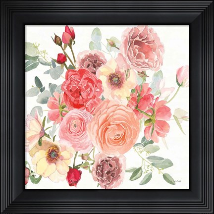 Framed Boho Bouquet  XIV Print