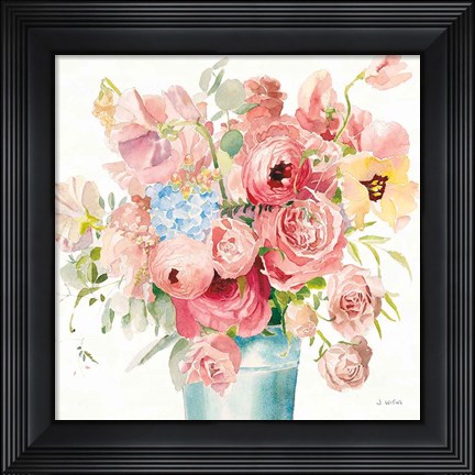 Framed Boho Bouquet  VII Print