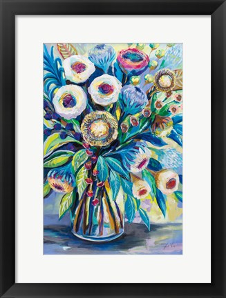 Framed Bountiful Bouquet Print