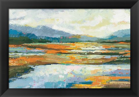 Framed Fall Marsh Print