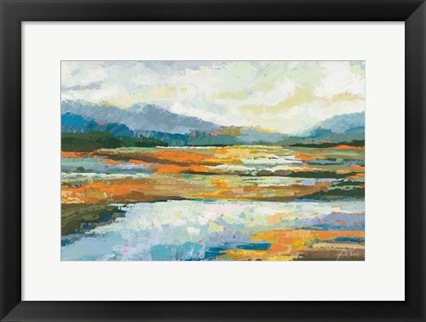 Framed Fall Marsh Print