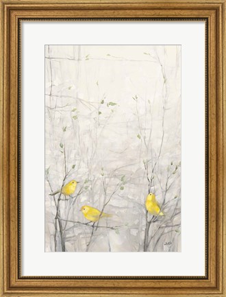 Framed Birds in Trees I Print