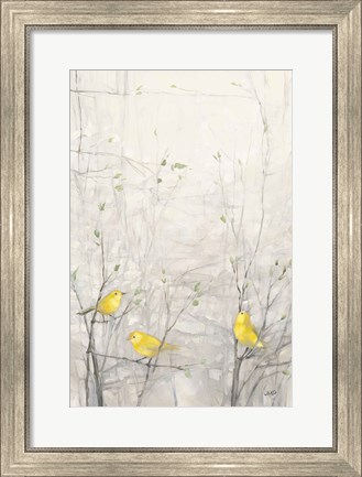 Framed Birds in Trees I Print