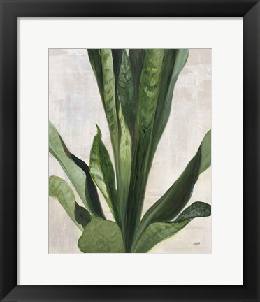 Framed Tropical Study III Print