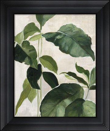 Framed Tropical Study II Print