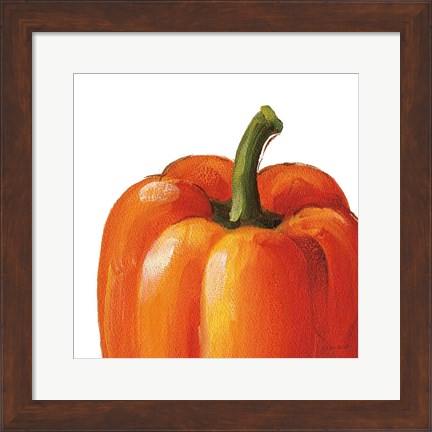 Framed Crunchy on White Print
