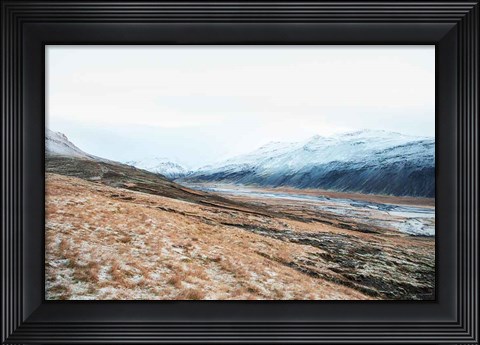 Framed Iceland Hills II Print