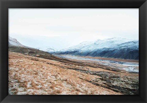 Framed Iceland Hills II Print