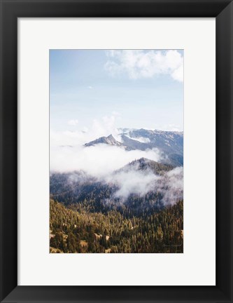 Framed Hurricane Ridge I Print