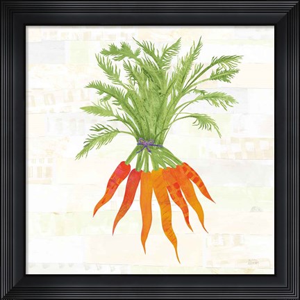 Framed Kitchen Garden IV No Words Print