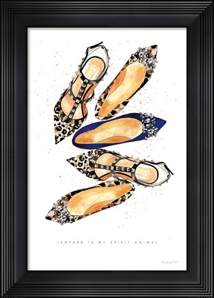 Framed On the Wild Side III Print