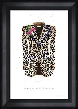 Framed On the Wild Side II Print