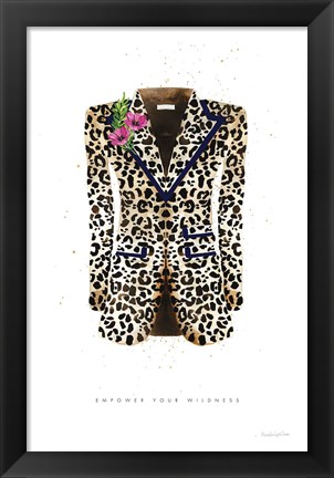 Framed On the Wild Side II Print
