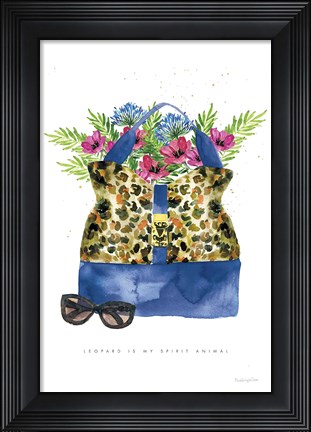 Framed On the Wild Side I Print