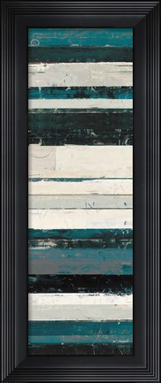 Framed Blue Zephyr IV Print
