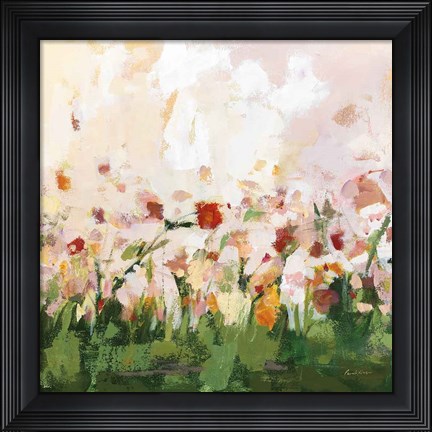 Framed Spontaneous Summer III Print