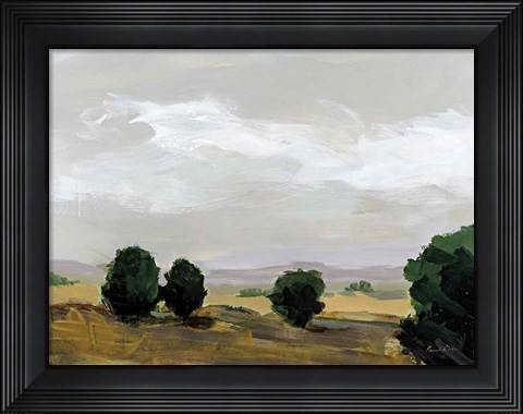 Framed Autumn Fields Print