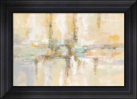 Framed Winter Fjord Print