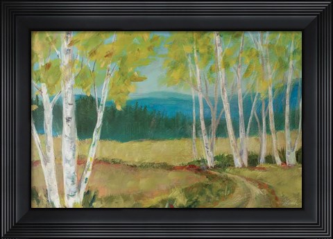 Framed Birch Road Print