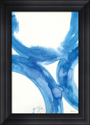 Framed Rings of Water II Print