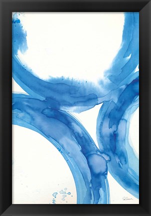 Framed Rings of Water II Print