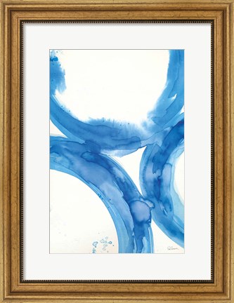 Framed Rings of Water II Print