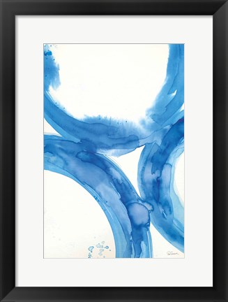 Framed Rings of Water II Print