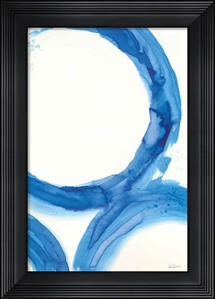 Framed Rings of Water I Print