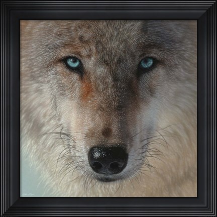Framed Inner Wolf Print