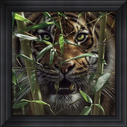 Framed Hungry Eyes Print