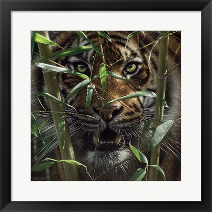 Framed Hungry Eyes Print