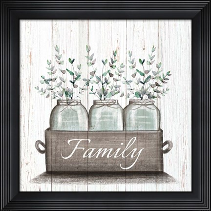 Framed Family Print